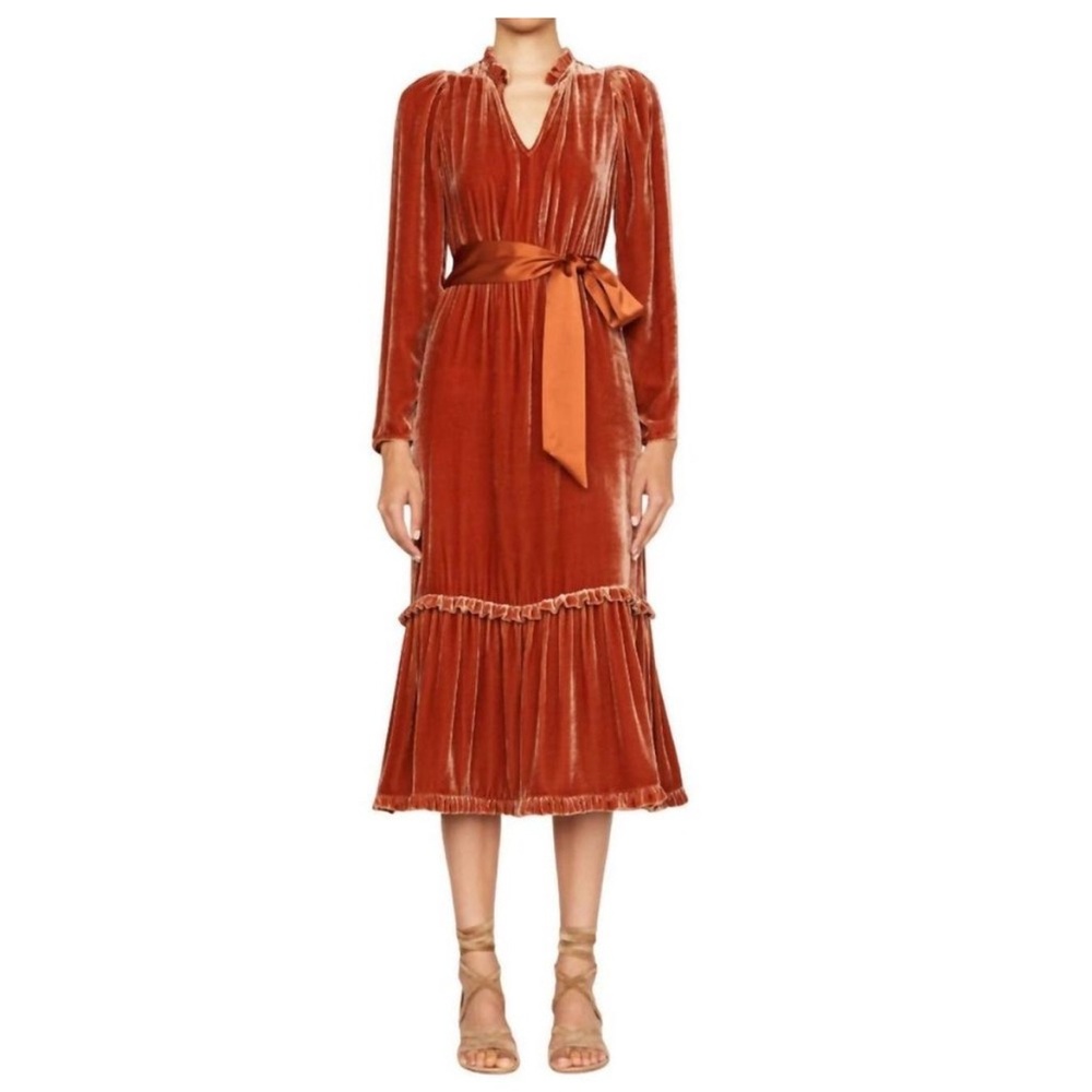 Marie Oliver Velvet Dress NWOT